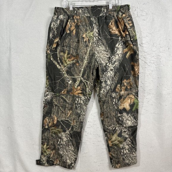 Cabela's Other - Cabelas Mens Dry Plus Camo Hunting Pants Adjustable Snap Bottoms 2XL Reg